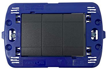 Stakorr Presa aspirante con contatti per Bticino Living International nero