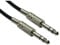 Ex-Pro Guitar Lead, Nickel 20m, 6.35mm 1/4 Male to Male TRS Stereo Jack Instrument Patch Cable for Effects Pedal Board Bass Keyboard Amplifier