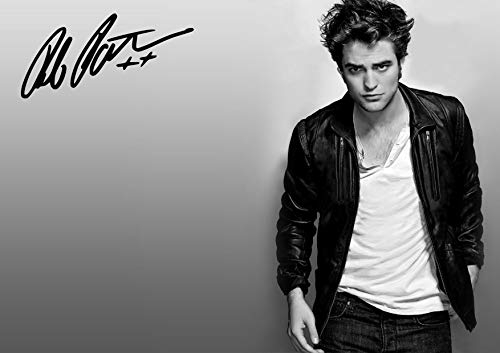 LJW Robert Pattinson Signiertes Poster A4