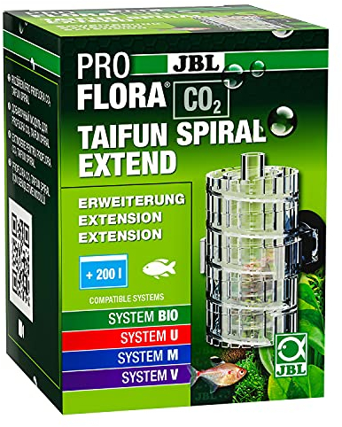 JBL PROFLORA CO2 TAIFUN SPIRAL EXTEND, Erweiterungsmodul für CO2-Reaktoren PROFLORA CO2 TAIFUN SPIRAL 5 und 10, Für 200 l mehr Kapazität