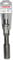 WERHE® Professional HEX30 Erdnageleintreiber zum Einstecken von Tiefenerder Erder Erdung Staberder – Innen durchmesser Ø 20,2 mm 257x35 mm – Jack Hammer Picket Pfosten Driver Treiber
