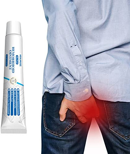 Hémorroïdes Traitement,Hemorroaides Cream,Gel Pour Hémorroïdes et Fissures,Crème anale pour pommade,Rapide et Efficace Hémorroïdaire Soulagement Des Symptômes