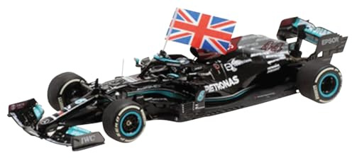 Minichamps 410211144 1:43 Mercedes-AMG Petronas Formel 1 Team W12 E Performance-Hamilton-Gewinner British GP 2021 Sammlerstück Miniaturauto, Mehrfarbig