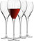 Krosno - Perla Verres à Vin Rouge 4 x 480 ml | Verres à Vin 4 Pièces | Cadeau de Mariage | Lavable au Lave-vaisselle | Verre Cristallin | Verre sans Plomb | Résistants aux Rayures | Idée Cadeau