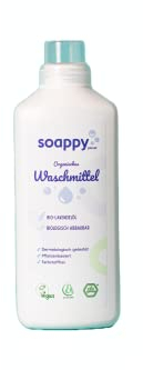 Soappy Planet's Waschmittel - ätherischem Bio-Lavendelöl - vegan - 100% biologisch abbaubar, ohne synthetische Stoffe - nachhaltig - 1000 ml