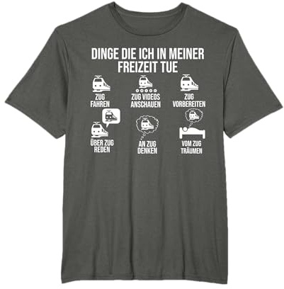 Modelleisenbahn Zug Führer Eisenbahn Zug T-Shirt