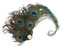 minkissy Pfauenfeder Haarspange Fascinator Haarspange Fascinator 1920Er Pfauenhaarschmuck Partyhut Für