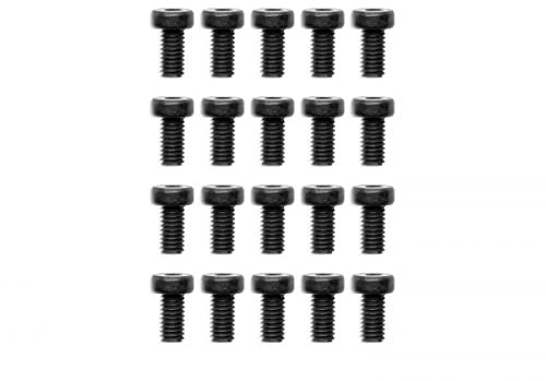 EKWB EK-Loop Innensechskantschrauben-Set, M4 x 8 mm, schwarz, 20 Stück