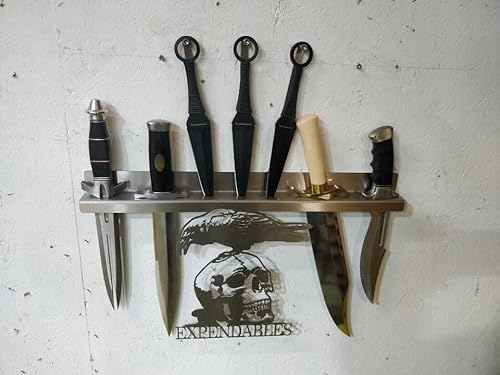 The Expendables Messerwandhalter Edelstahl ohne Messer