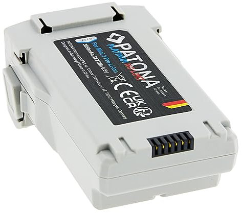 PATONA Platinum Akku kompatibel mit DJI 4 Pro, 3 Pro, 3 Drohnen, Intelligent Flight Battery 3850mAh 32,73Wh 8,5V, 100% kompatibel mit Original Akkus BWX162-2453-7.38