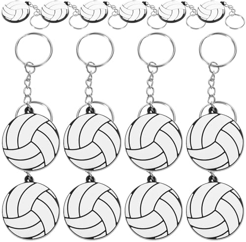 BESPORTBLE 20 Portachiavi da Pallavolo: Portachiavi con Ciondolo da Pallavolo Ciondolo da Pallavolo Portachiavi con Palloni Sportivi Ornamenti Appesi Ciondolo per Borsa Regalo per Giocatore
