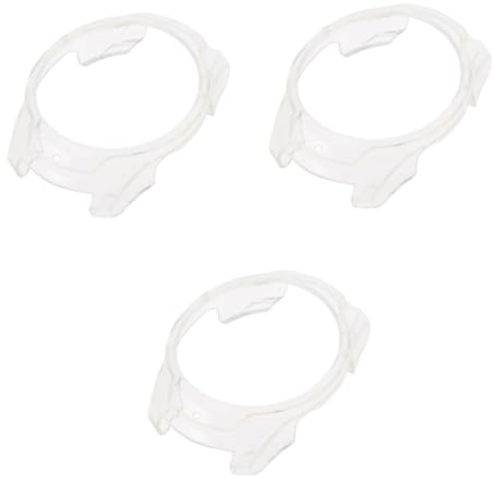 Housoutil 3st Kratzfeste Abdeckung Fall Betrachten Smartwatch-zubehör Smarte Uhren Lünette Smartwatch-hüllen Hülse Kluge Uhr Schutzhülle Bildschirm Profi Uhrenbox