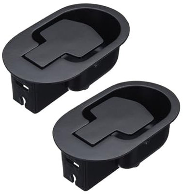 Ashley 2PCS Universal Recliner Release Pull Handle Replacement Parts - Aluminum Metal Couch Style Pull Chair Release Handle for Major Brands Sofa