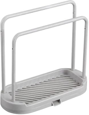 Hugsweet Küchenspüle-Handtuchhalter, Spüllappenhalter für Küchenspüle | Waschlappenhalter, Spüllappenhalter - Platzsparender Lappenhalter mit Abtropfschale für Küchenspüle, Spültuch