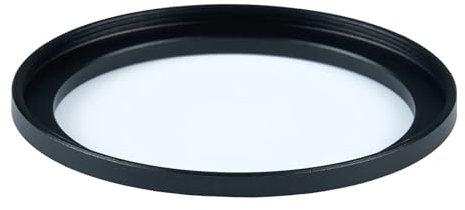 TUBBEK Aluminium Schwarz Step Up Filterring 43mm-77mm 43-77mm 43 bis 77 Filteradapter Objektivadapter for Canon for Nikon for Sony DSLR-Kameraobjektiv