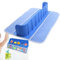 Bath Splash Guard for Tub Kids - Toddler Bath Toy Play Area Splash Guard, Blue Splash Guard Play Shelf Area | Bath Toy Storage with Suction Cup, Kids Bath Tub Shelf for Kids Boys Girls Bathtub