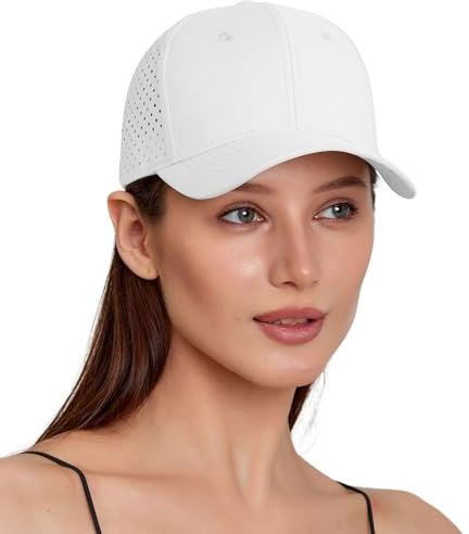WELROG Kappe Damen Sommer Baseballkappe Sportmütze mit Belüftungslöchern Laufmütze Cap Damen mit breiter Krempe für Erwachsene Basecap Frauen