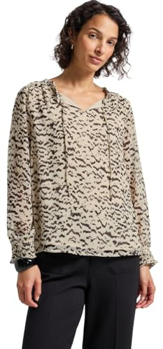 Street One Damen Gemusterte Chiffon-Tunika