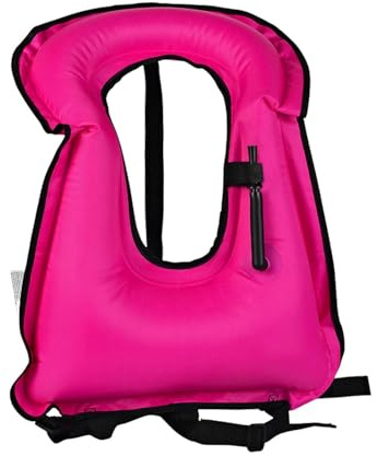 Skkpolo Gilet da snorkeling,Pesca con giubbotto di salvataggio gonfiabile | Gilet da snorkeling regolabile per uomo e donna, forniture per la