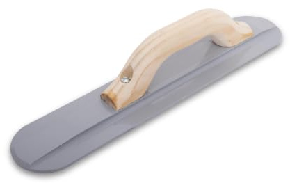 Marshalltown Magnesium Hand-Glätter mit Holzgriff, abgerundete Enden, Maße des Glätters: 406x79 mm