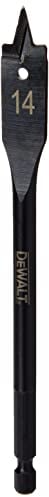 DeWalt DT4765-QZ DT4765-QZ-Brocas de Pala para Madera Extreme 14x152mm, 0 W, 0 V, Arándano