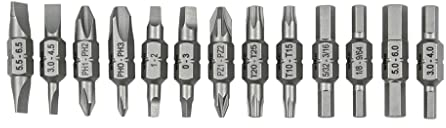 Double End Insert Bit Reload Set, 13 Piece
