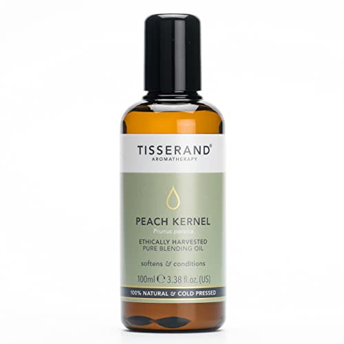 Tisserand Aromatherapy - Peach Kernel Oil - Ethically Harvested Carrier Oil - Face and Body Blending Oil - 100% Natural and Pure Carrier Oil for Essential Oils Mixing