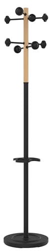 Portemanteau Accueil modèle bois noir/hêtre