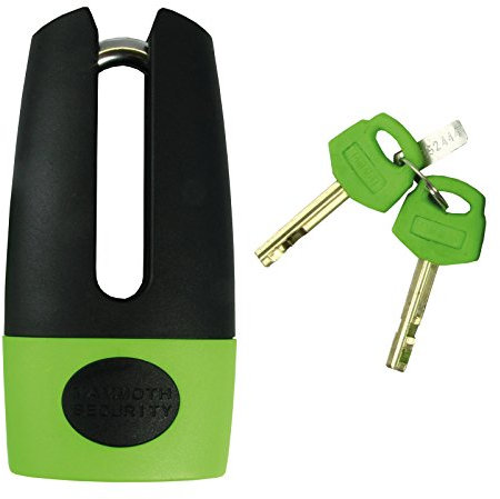 MAMMOTH THATCHAM 11MM SHACKLE DISC LOCK WITH REMINDER COIL (ART)