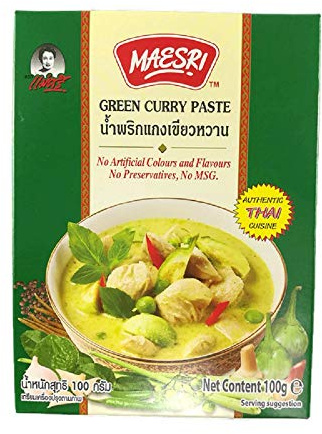 MaeSri Green Curry Paste - 100g