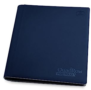 Ultimate Guard 12-Pocket QuadRow XenoSkin Portfolio (Dark Blue)