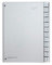 Pagna© Pultordner Color-Einband - Tabe A - Z, 24 F„cher, Farbe silber