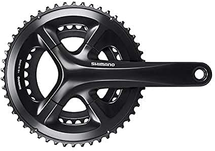 Shimano Unisex – Erwachsene 105 Kettenradgarnitur, Schwarz, Einheitsgröße