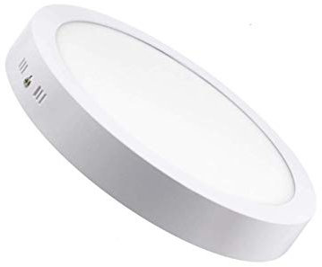Plafonnier LED Rond 25W 2500lm Φ290mm Blanc Neutre 4000k-4500k Surface Haute Luminosité Panneau LED Eclairage Pour Salon, Salle à Manger, Chambre, Bureau,ONSSI LED