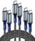 USB C to USB C Cable [3-Pack/0.3M+1M+2M],NIMASO 60W 20V/3A Power Delivery USB Type C to Type C PD Fast Charge Lead for iPad Air 5, iPhone 15, Galaxy S23 Ultra/S22, Pixel 7 Pro, Huawei P50/Mate 60 Pro