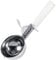 Nikou Appareil Professionnel De Boule De Glace 8Cm Cuillere A Glace CuillèRe à CrèMe GlacéE à Fruits En Acier Inoxydable Pratique Avec Outil De Cuisine En Plastique (Couleur : White-8Cm)