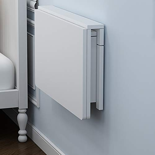 Wandklapptisch Klapptisch aus Kiefernholz Wand-Klapptisch,abgerundete Ecken und Wandtisc Esstisch Schreibtisch Mehrzwecktisch Frühstückstisch abgerundete Ecken Computertisch