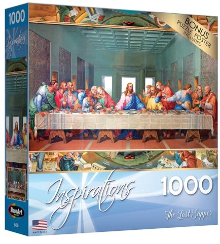 CRA-Z-ART Das letzte Abendmahl Puzzle mit 1000 Teilen