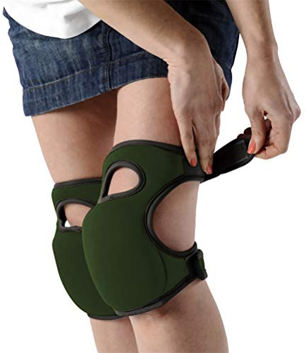 Calayu Schwamm Knieschoner, 1 Paar Soft Foam Knieschützer Gartenarbeit Knieschützer Unisex Kniesicherheitsauflagen Arbeiten, Gartenarbeit