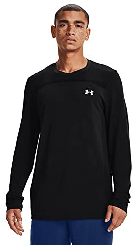 Under Armour Mens Seamless Long Sleeve T-Shirt - Black - L