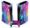 Head Case Designs Offizielle Zugelassen Mai Autumn Turquoise Wine Kunst Mix Vinyl Frontplatte Haut Gaming Aufkleber Abziehbild kompatibel mit Sony PlayStation 5 PS5 Disc Console & DualSense Controller