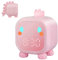 Ayybboo Réveil Enfant Fille Garcons Dinosaure Lumineux Reveil Enfant Numerique Lampe Réveil Veilleuse Jour Nuit Enfant Réveil de la Maternelle Volume Réglable avec Snooze Compte à rebours（Rose）