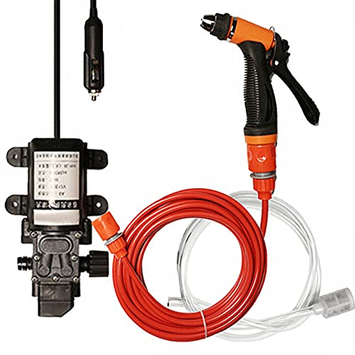 WZCXYX Lavado De Coches 12v Lavadora De Coches Bomba De Pistola Limpiador De Alta Presión Cuidado De Automóviles Lavadora Portátil Limpieza Eléctrica Dispositivo Automático