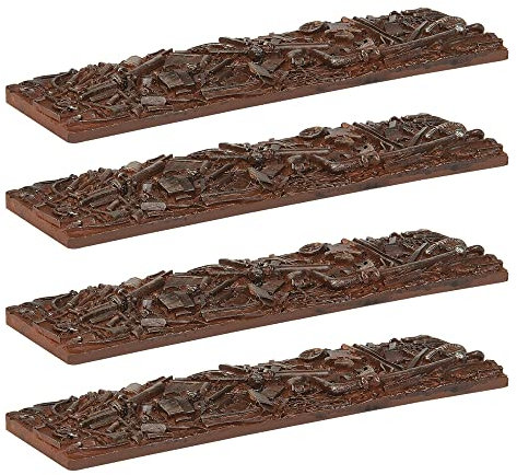 Bachmann 44-0522 Scenecraft Scrap Metal Loads for SSA Wagons 4pc(Pre-Built)