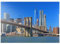 MyPuzzle Blick zur Brooklyn Bridge mit One World Trade Center, Manhattan, New York City, USA - Premium 1000 Teile Puzzle - MyPuzzle Sonderkollektion von Puzzle Galaxy