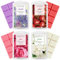 SCENTORINI Duftwachs Wax Melts, Sojawachs Duftwachswürfel, Enthält Jasmin, Lavendel, Kirsche, Rose Duft, Geschenk Set für Raumdüfte, Hochzeiten, Geburtstag, Valentinstag, Weihnachten, Duftlampen