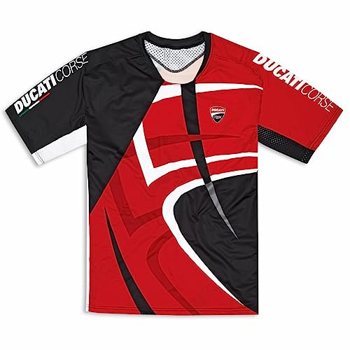 Ducati Corse MTB V2 Kurzarm-Funktionsshirt Größe L