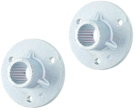 Stehbolzen Hinterradnabenwelle, 23T 3-Bolzen-Hinterachs-Radnabe mit Schrauben Links Rechts Passend für 5-Zoll-Reifen Quad Motorrad ATV Go Kart
