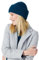 Style & Republic Kaschmir Mütze-Beanie Damen aus 100% Cashmere - Dein kuscheliger Premium Beanie für stilvolle Herbst- & Winter-Momente - Dark Slate Blue