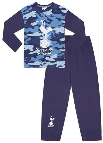 Tottenham Hotspur Boys Football Club Camouflage Long Spurs Pyjama Set (9-10 Years)